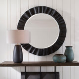 Mirror Caribou Dark Espresso Round Mirror