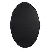 Mirror Carrick Black Oval Mirror