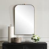 Mirror Cassidy Brass Arch Mirror