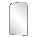 Mirror Cassidy Brass Arch Mirror