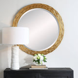 Mirror Celeste Gold Round Mirror