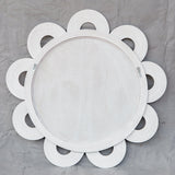 Mirror Clematis White Rattan Round Mirror