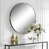 Mirror Clip Modern Round Mirror