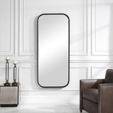 Mirror Concord Black Tall Iron Mirror