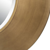 Mirror Contessa Round Gold Mirror