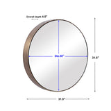 Mirror Coulson Modern Round Mirror