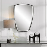 Mirror Crest Curved Iron Mirror