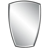 Mirror Crest Curved Iron Mirror