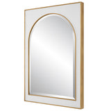 Mirror Crisanta Gloss White Arch Mirror