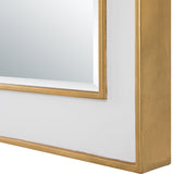 Mirror Crisanta Gloss White Arch Mirror