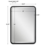 Mirror Croften Black Vanity Mirror