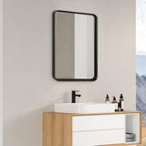 Mirror Croften Black Vanity Mirror