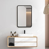Mirror Croften Black Vanity Mirror