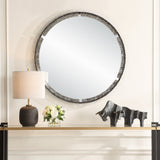 Mirror Crystalline Round Mirror