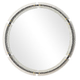 Mirror Crystalline Round Mirror