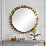 Mirror Cyra Gold Round Mirror