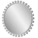 Mirror Cyra White Round Mirror