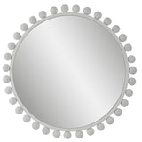Mirror Cyra White Round Mirror