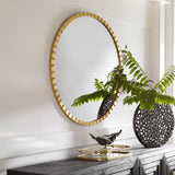 Mirror Dandridge Gold Round Mirror