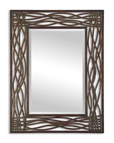 Mirror Dorigrass Brown Metal Mirror
