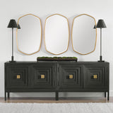 Mirror Duronia Antiqued Gold Mirror