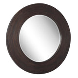 Mirror Dutton Dark Walnut Round Mirror