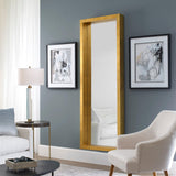Mirror Edmonton Gold Leaner Mirror