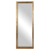 Mirror Edmonton Gold Leaner Mirror
