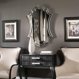 Mirror Elara Antiqued Silver Wall Mirror