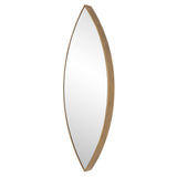 Mirror Ellipse Gold Mirror