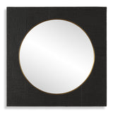 Mirror Ember Black Square Mirror