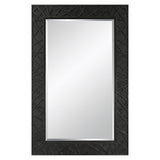 Mirror Everest Satin Black Mirror
