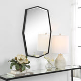Mirror Facet Octagonal Iron Mirror