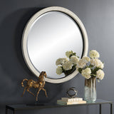 Mirror Granada Whitewash Round Mirror