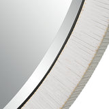 Mirror Granada Whitewash Round Mirror