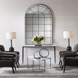 Mirror Grantola Black Arch Iron Mirror