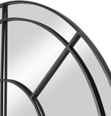 Mirror Grantola Black Arch Iron Mirror