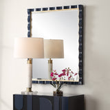 Mirror Gulf Navy Blue Mirror