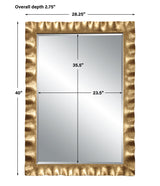 Mirror Haya Scalloped Gold Mirror