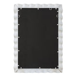 Mirror Haya White Scalloped Mirror
