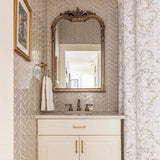 Mirror Regency Antique Gold Vanity Mirror 28 W X 43 H X 2 D (in)