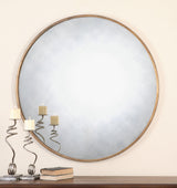Mirror Junius Round Gold Mirror