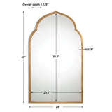 Mirror Kenitra Gold Arch Mirror