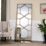 Mirror Kennis Gold Leaf Leaner Mirror