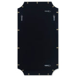 Mirror Lennox Brass Scalloped Corner Mirror