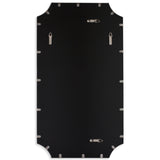 Mirror Lennox Nickel Scalloped Corner Mirror