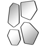 Mirror Linneah Black Mirrors, Set/4
