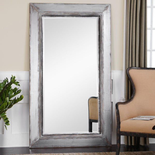 Mirror Lucanus Oversized Silver Mirror