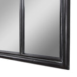 Mirror Lyda Aged Black Arch Mirror