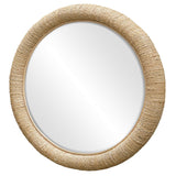 Mirror Mariner Natural Round Mirror